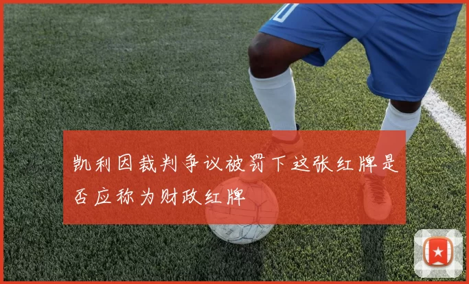 凯利因裁判争议被罚下这张红牌是否应称为财政红牌