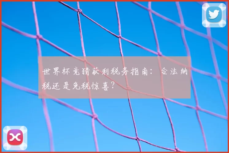 世界杯竞猜获利税务指南:合法纳税还是免税惊喜?