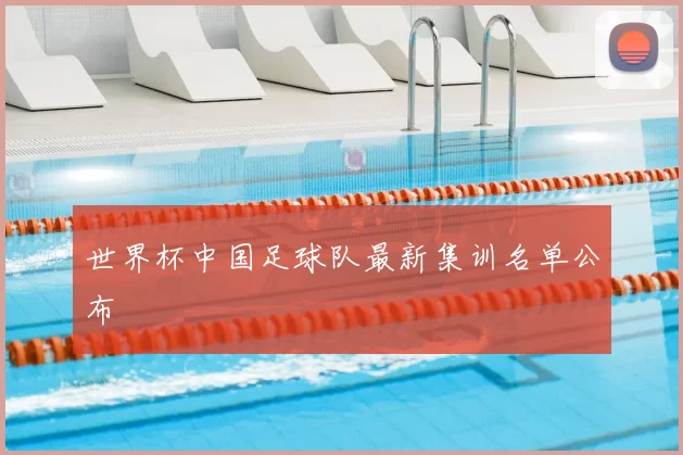 世界杯中国足球队最新集训名单公布