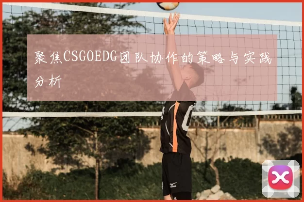 聚焦CSGOEDG团队协作的策略与实践分析