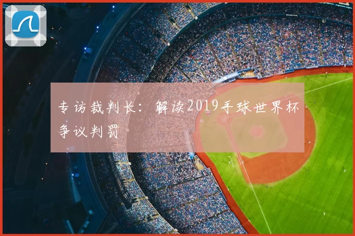 专访裁判长:解读2019手球世界杯争议判罚